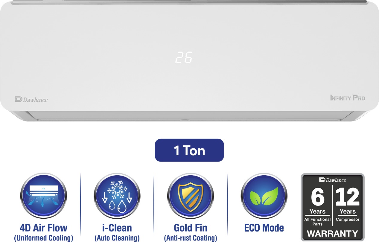 Dawlance Infinity Pro 1 Ton Split AC