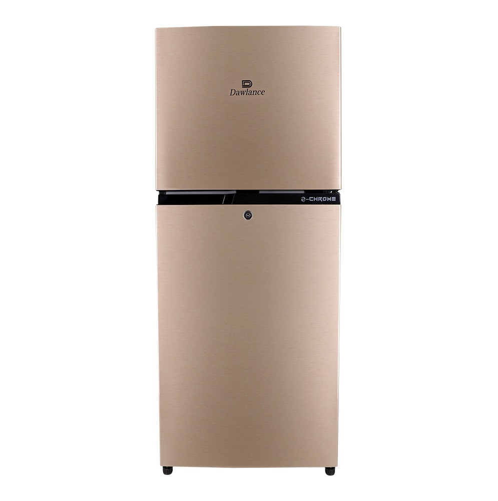 Dawlance 9149WB E-Chrome Hairline Golden Double Door Refrigerator