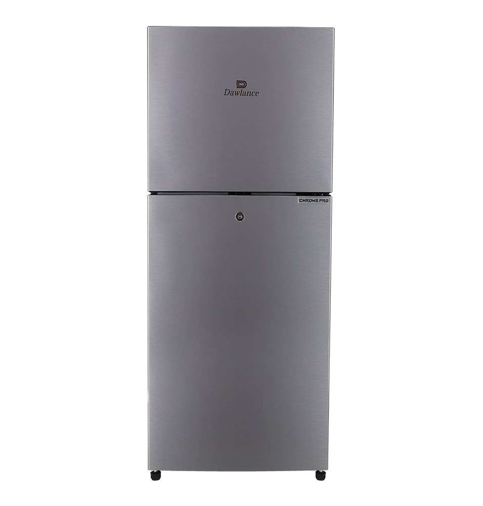 Dawlance 9169WB Chrome Pro Hairline Silver Double Door Refrigerator