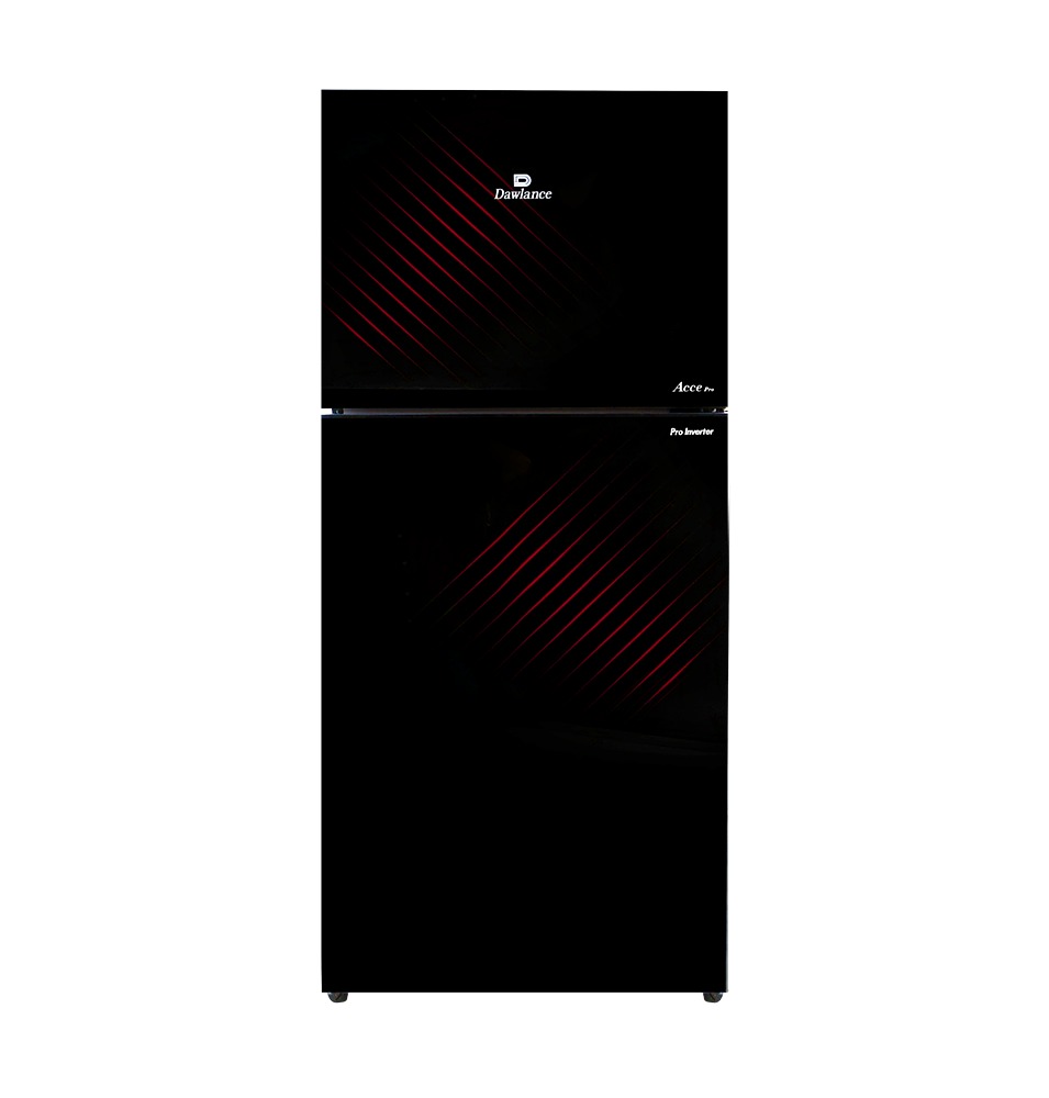 Dawlance 9191WB Acce Pro Crimson Red Double Door Refrigerator