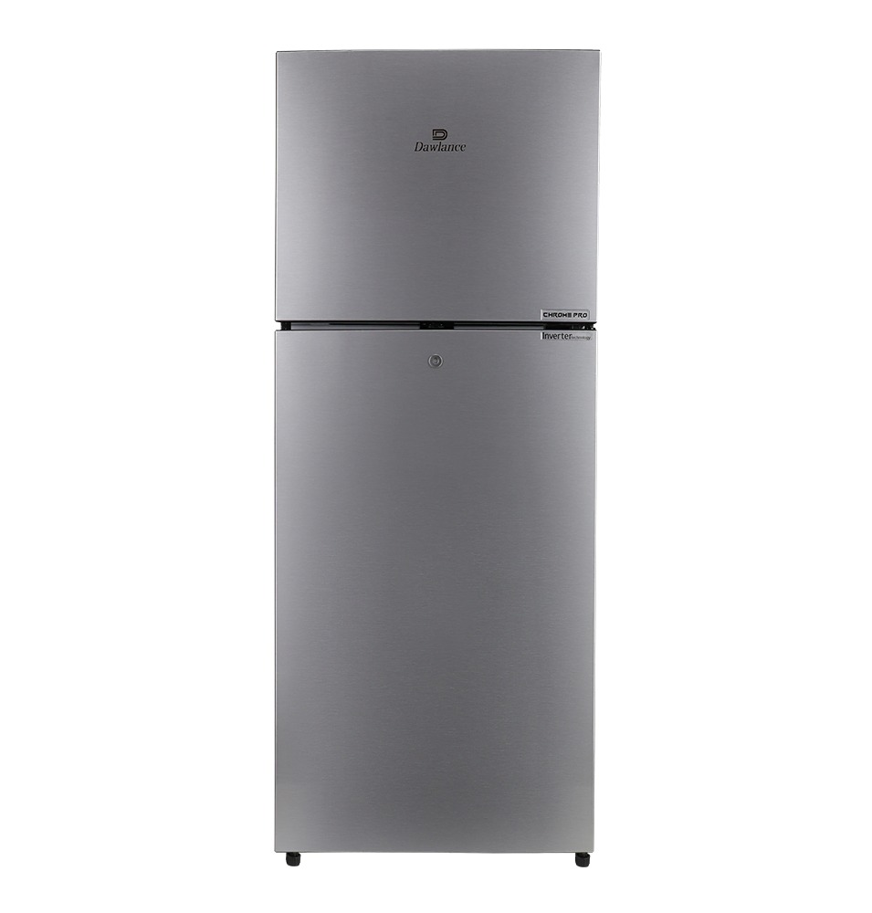 Dawlance 9173WB Chrome Pro Hairline Silver Double Door Refrigerator